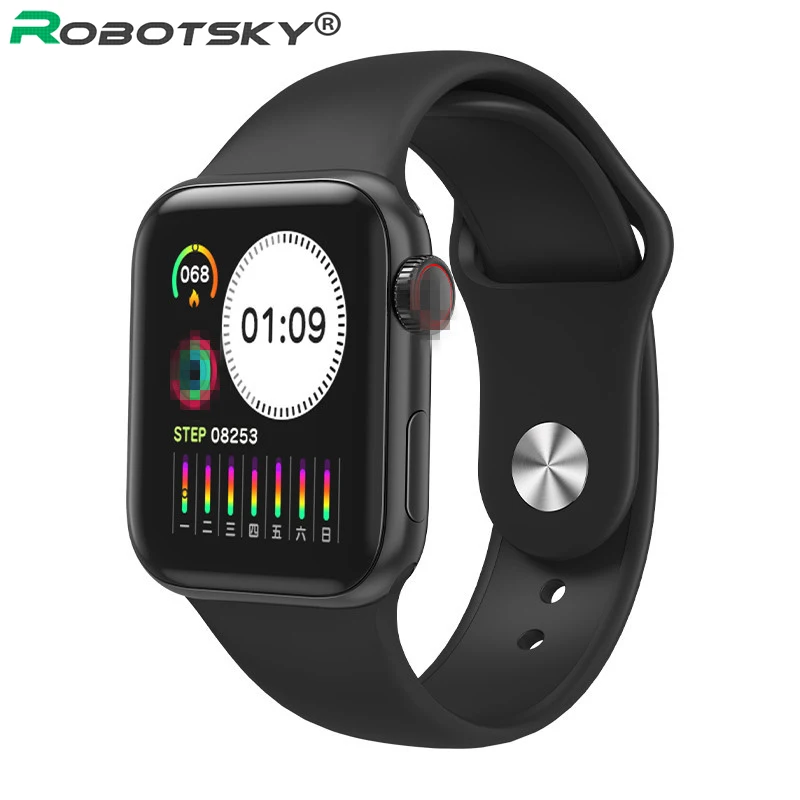 

Bluetooth Smart Watch Full Touch Screen Heart Rate Blood Pressure Fitness Bracelet pk iwo 8 /iwo 10 Smartwatch W58 for Women/Men