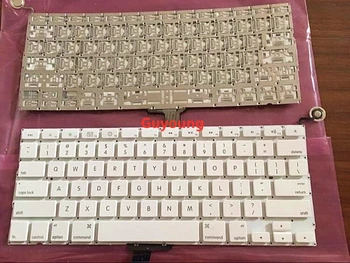 

A1342 US Keyboard For Macbook 13.3" White Color A1342 laptop Keyboard MC207 MC516 Late 2009 Mid 2010 Year