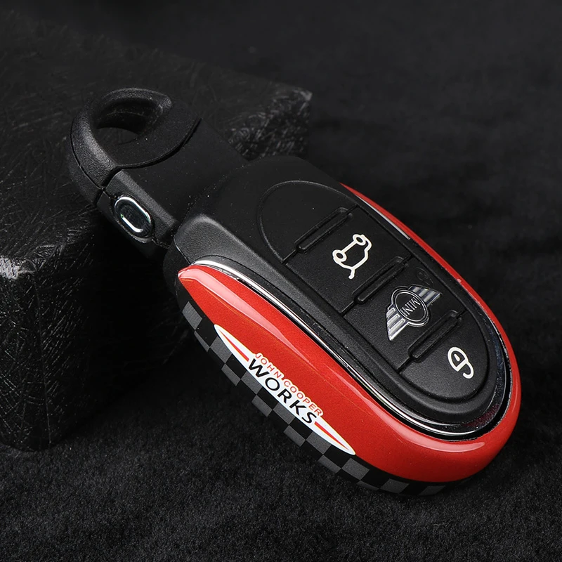 

Car Styling Key Case Cover Chain Union Jack Decoration For BMW Mini Cooper S JCW One D F54 F55 F56 F57 F60 Car Accessories