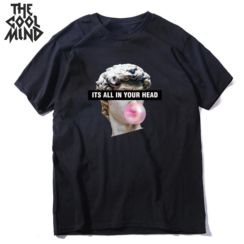 COOLMIND top quality 100% cotton DAVID print men T shirt casual fashioin streetwear men tshirt cool t-shirt male men tee shirts COOLMIND top quality 100% cotton DAVID print men T shirt casual fashioin streetwear men tshirt cool t-shirt male men tee shirts