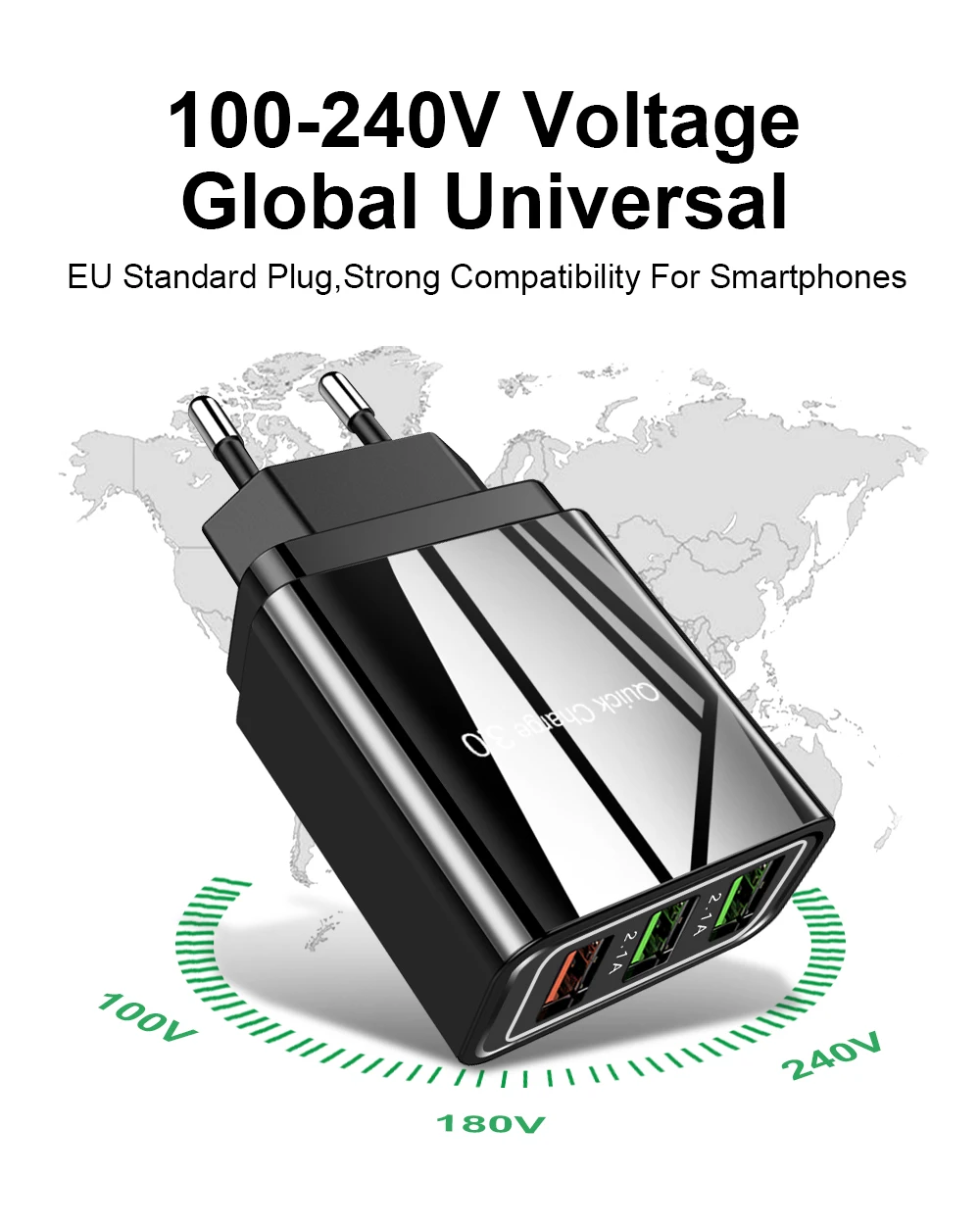 Зарядное устройство OLAF USB quick charge 4,0 для iPhone X 8 7 быстрое зарядное устройство для samsung A50 A30 S9 Xiaomi huawei qc 3,0 зарядное устройство для мобильного телефона