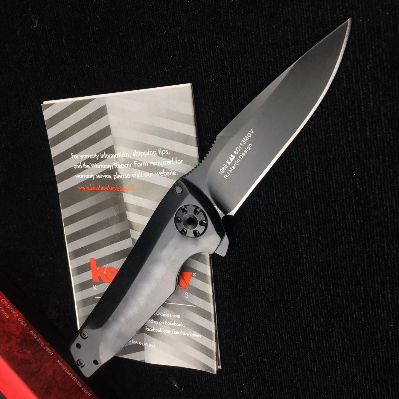 Складной нож Kershaw1988 походный складной нож высокой твердости ...