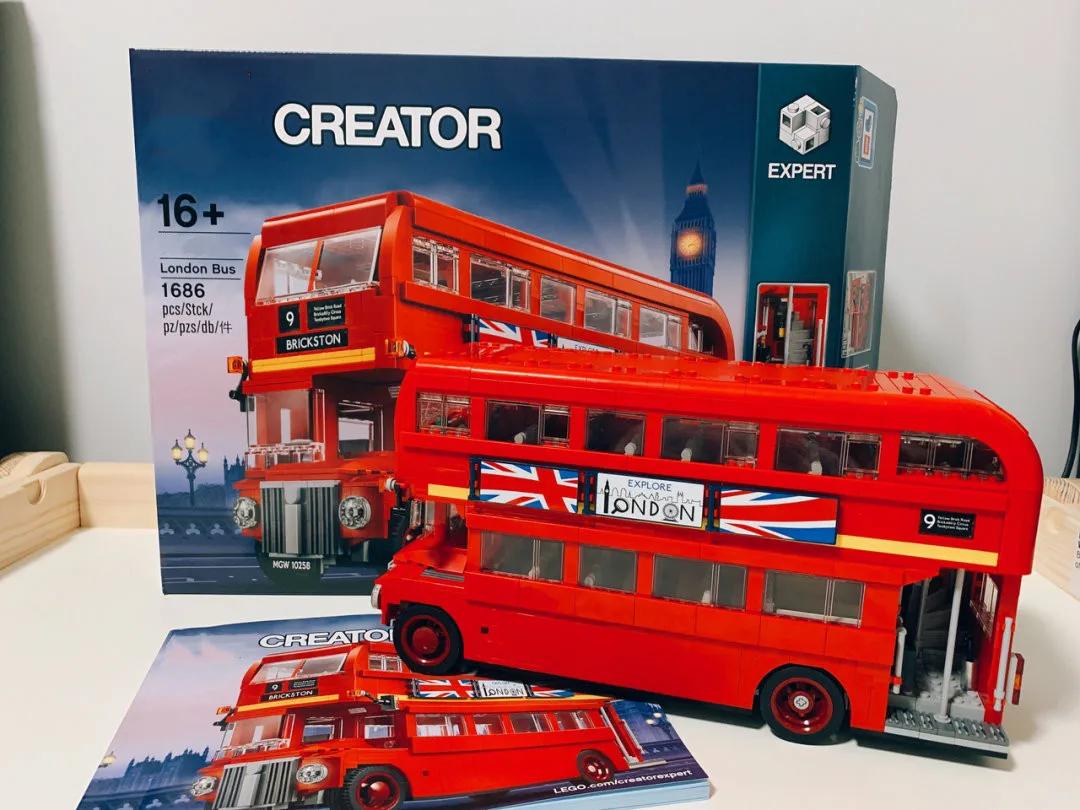

21045 city Creator Expert Compatible with Iegoset 10258 London Bus model Building Blocks Educational Bricks Toys Christmas Gift