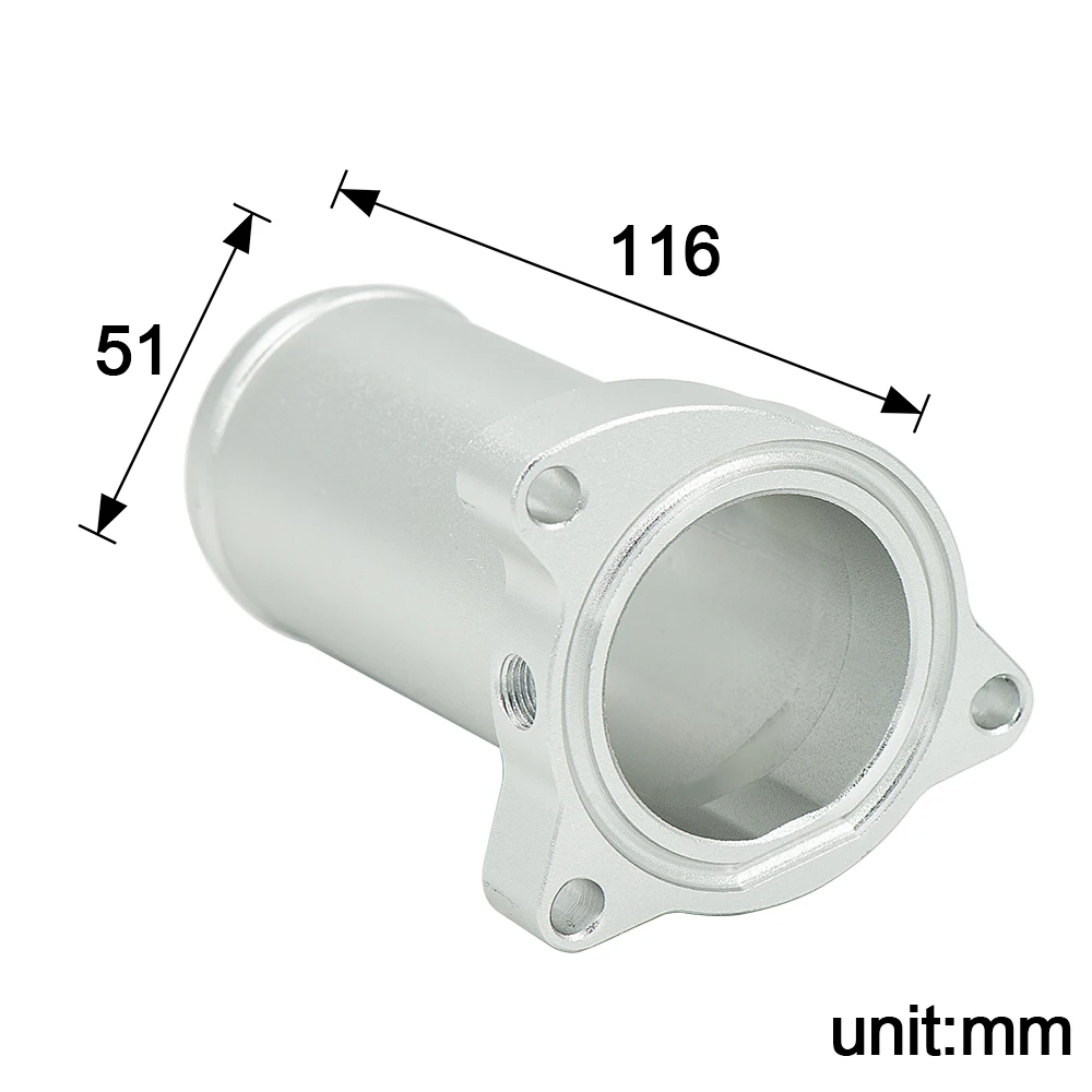50mm Aluminum Pipe Suit For MK4 Beetle Golf vw 1.9TDI 75/80/90/115 BHP car exhaust tail pipe car exhaust pipe connector car exhaust pipe valve kit car exhaust pipe bracket car exhaust pipe hook