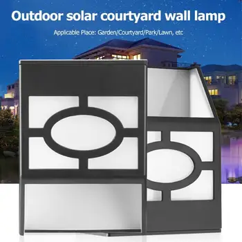 

2LED Solar Fence Security Wall Lamp Waterproof IP65 Light Motion Sensor Outdoor Garden Decor Fence Stair Pathway Yard Sunlight
