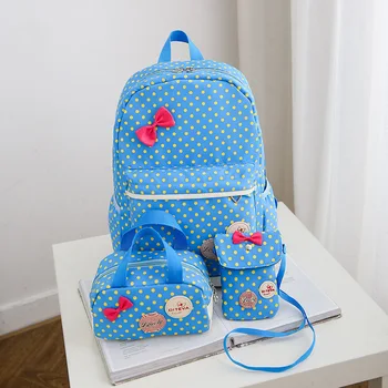 

School Bags For Girls Kids Cute Printing School Backpack 3pcs/set Children Schoolbags Fashion Orthopedic Girl Backpacks