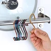 8PCS/Set Stainless Steel Household Hooks Set for Hanging S Shape Hanger Practical Storage Holder for Kitchen Cabinet Office Home ► Photo 3/6