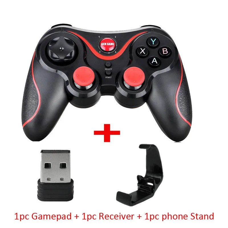 T3 Wireless Joystick Gamepad Controller Per Ios Android Game Control Bt3.0 Joystick Per Pc Cellulare Tablet Tv Box