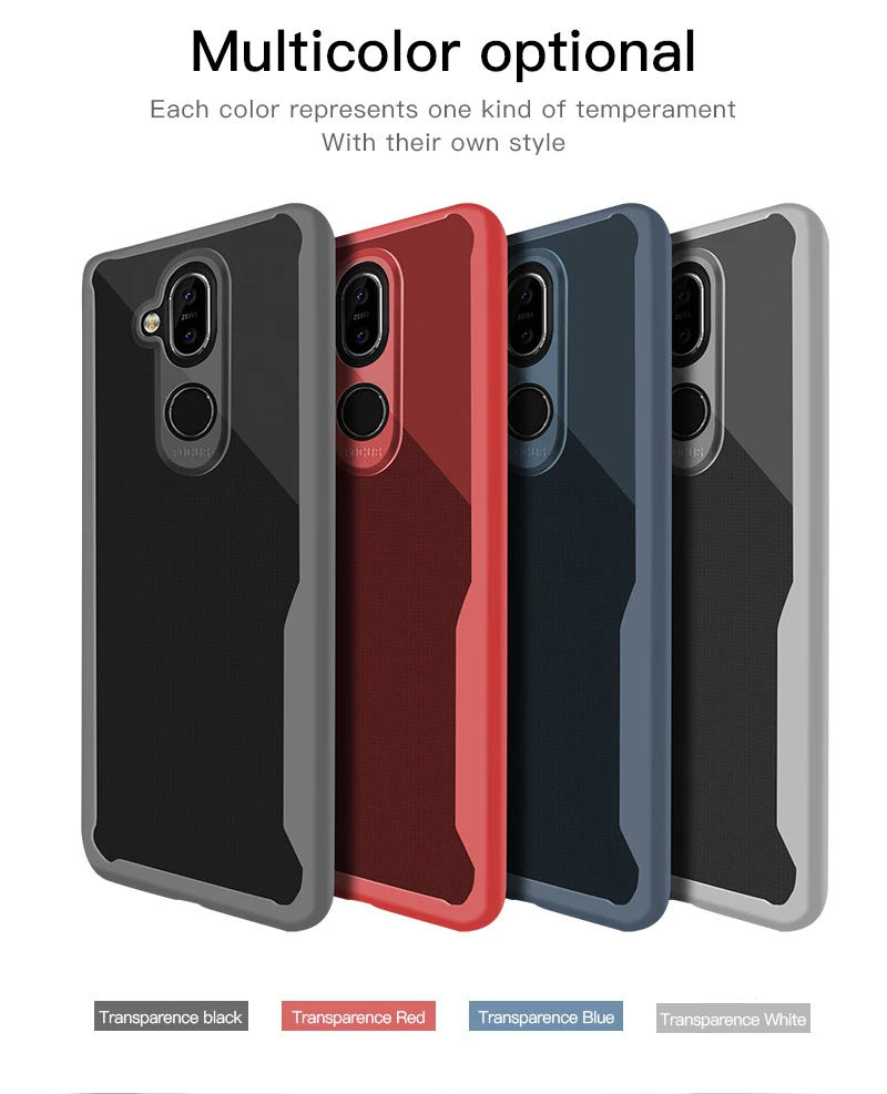 ETIMGA чехол для Nokia для детей возрастом 2, 3, 5, 6, 7, 8, 1X7X6X3X71 6,1 2,2 3,1 3,2 4,2 5,1 7,1 8,1 плюс Чехол HD прозрачный резиновый чехол-накладка