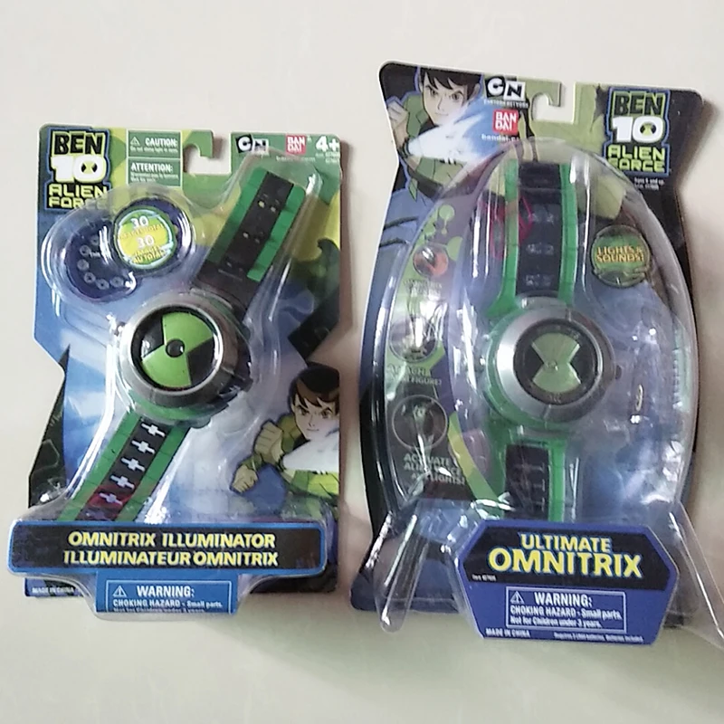 

Japan Projector Watch 10 Ultimate Omnitrix Watch Style BAN DAI Genuine Watches Toys for Kids Children Gift