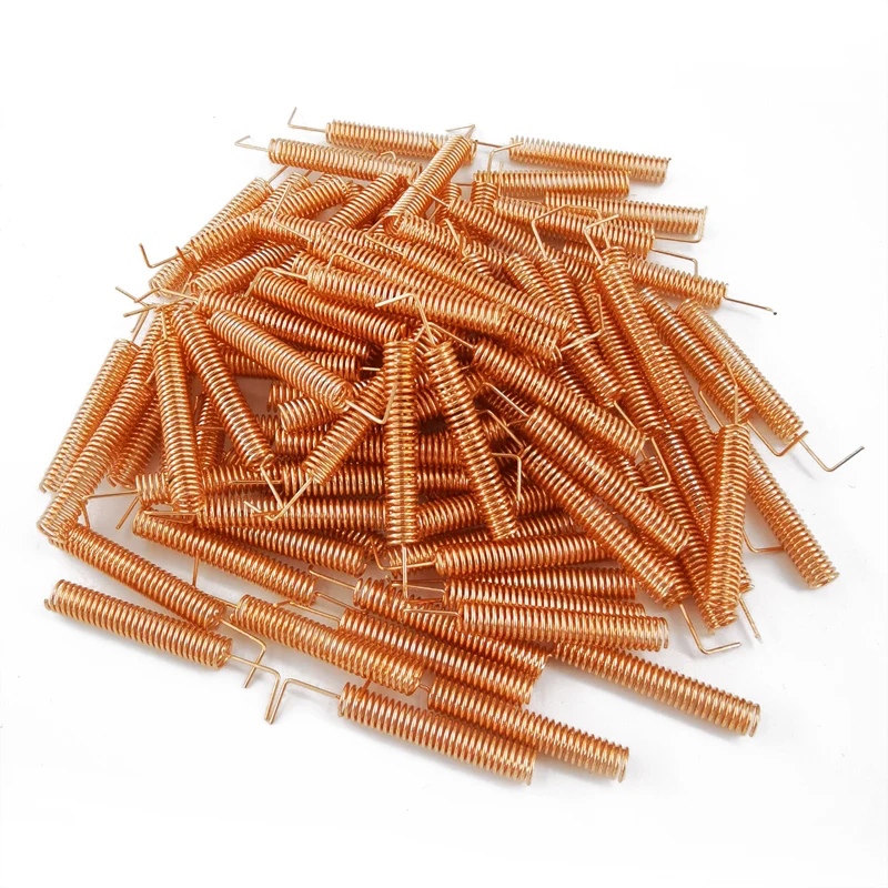 

315Mhz Phosphor Bronze Antenna 2dbi Helix Internal PCB Module Soldering 10PCS/Batch