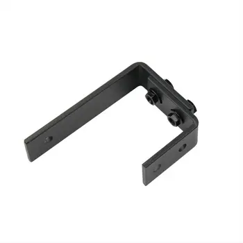 

Bracket Wall Mount Sliding Barn Door Hardware Rack + Screws Kit Replacement Part