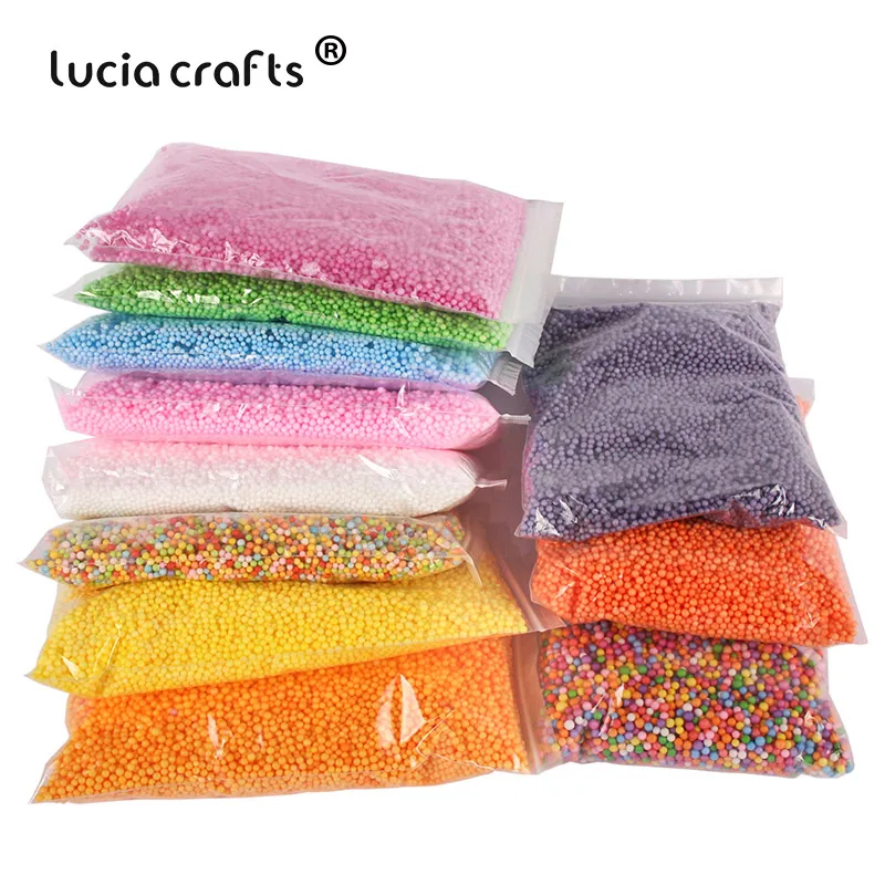 Lucia crafts 10 г/20 г 2-4 мм пенопластовые шарики для свадьбы/вечерние DIY украшения аксессуары M0103