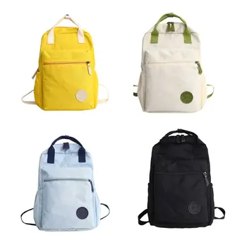

Women Nylon Backpack Large Capacity Daypack Travel Bookbag Teenagers Girls Schoolbag
