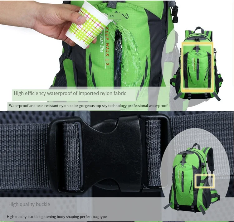 Спортивный рюкзак для путешествий, многофункциональный рюкзак для мужчин и женщин, спортивная сумка для путешествий, альпинизма