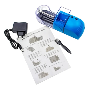 

1pc Plug Electric Easy Automatic Cigarette Rolling Machine Tobacco Injector Maker Roller Drop Shipping Smoking Tool Portable