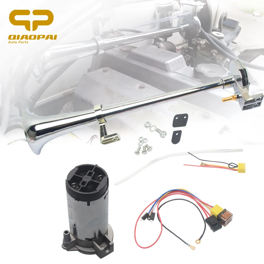 

12V 24V Air Horn Compressor Loud Speaker Trumpet Universl Sound Signal Siren for Car Train Trucks Boat Truck Moto Auto Horn Pump