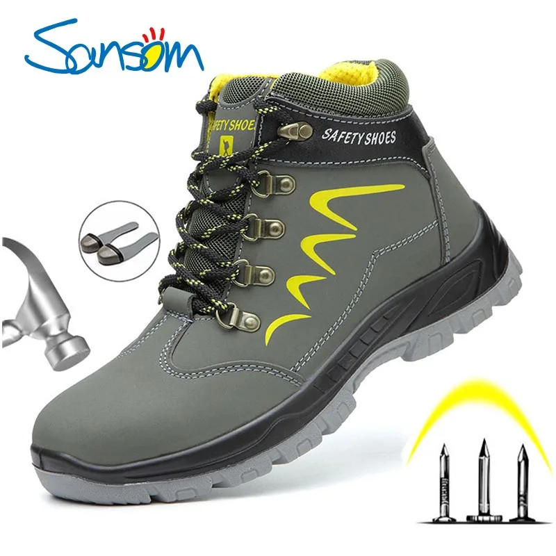 work boots for security