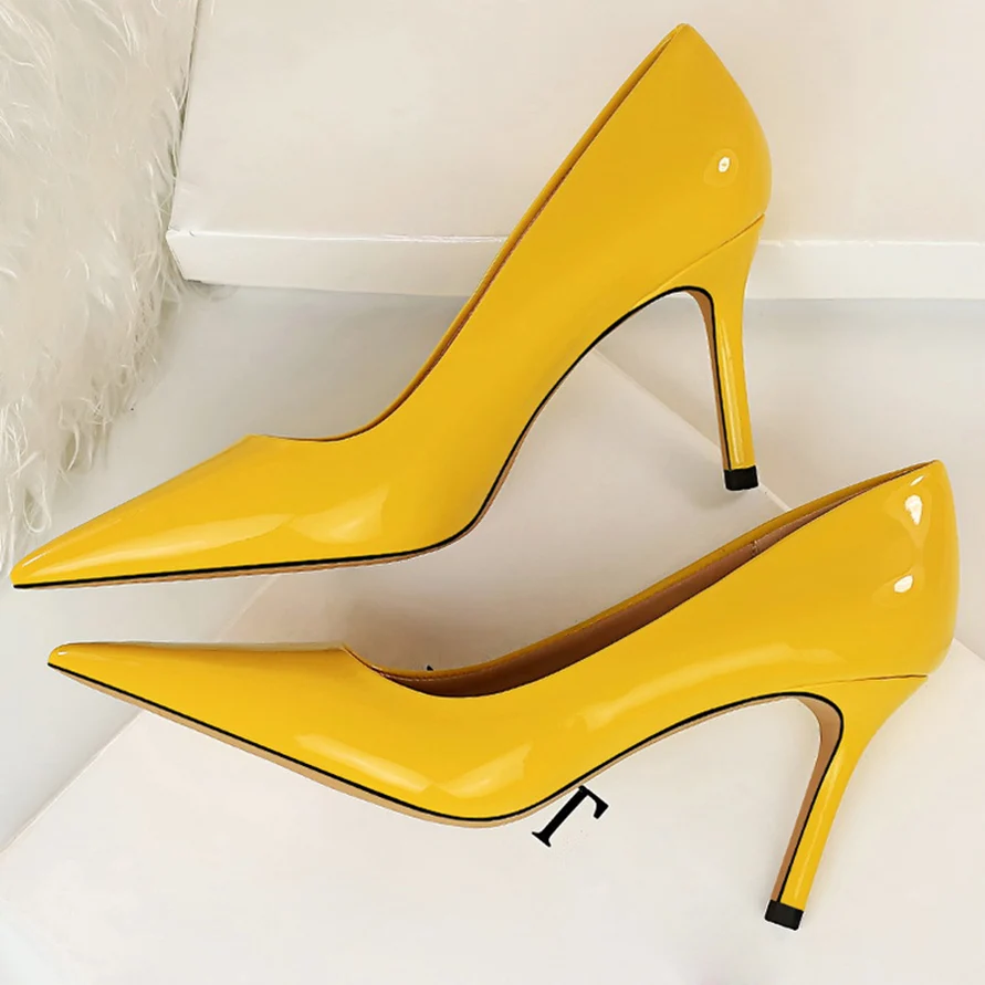 Женские туфли лодочки на высоком каблуке 2020 см привлекательные Свадебные синие