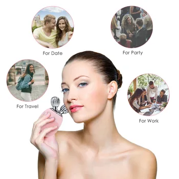 

Multifunction Waterproof Face Cleansing Brushes Silicone Vibrating Cleansing Brush Mini 3D Roller Facial Cleanser Massagers