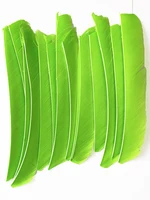 50Pcs 7-10Inch Archery Arrow Fletching Full Length No Cut Colored Turkey Feather for Arrow Vanes Hunting DIY Accessories RW 2