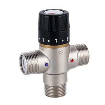 

3/4 Inch DN20 Solar Heater Thermostatic Mixing Valve TMV Pipe Valve Thermostat 449C