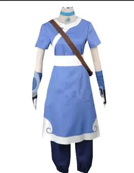 

Anime Avatar The Last Airbender Prince Korra Water Tribe Outfit Cosplay Costume Halloween Outfit Custom Cosplay outfit