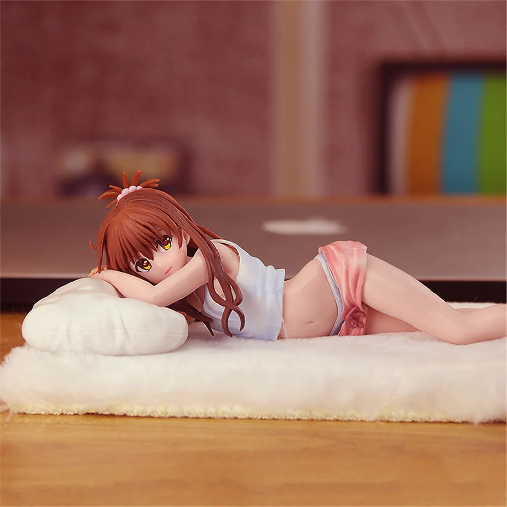 To Love Ru Darkness Микан Юки сексуальная девушка игрушки Аниме Фигурки ПВХ модель фигурки кукол коллекционный Декор домашний японский Figma - Цвет: no retail box