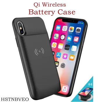 

Qi Wireless Power Bank Charging case for iPhone 6 7 8 SE2 Battery Charger Case for iPhone 6 7 8 Plus X XS XR Xs Max Battery Case