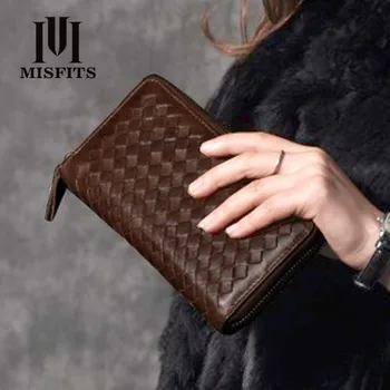 

Women Clutch Genuine Leather Wallet Female Long Wallets Women Zipper Purse leather Money Bag Purse Phone Bags