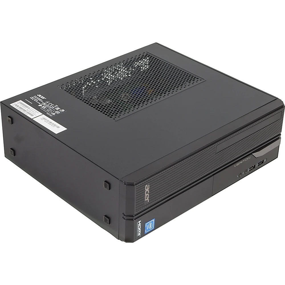 Процессор ACER Veriton EX2620G, Intel Celeron J4005, DDR4 4Гб, 500Гб, Intel UHD graphics 600, Endless, черный [dt. vrver
