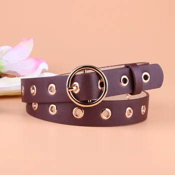 

2019 Leather belt unisex belt casual fashion wild belt