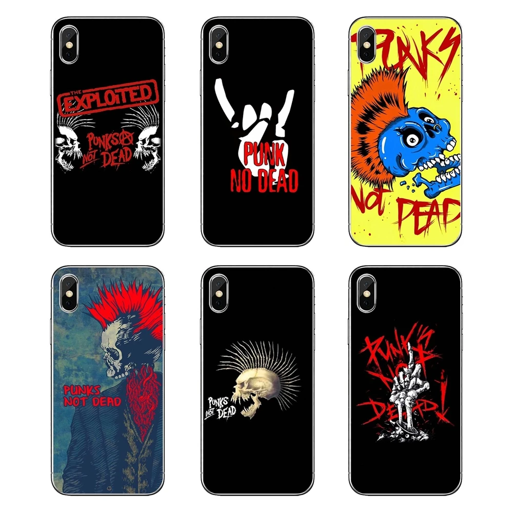 Для iPod Touch iPhone 4 4S 5 5S 5C SE 6 6S 7 8 X XR XS Plus MAX прозрачный мягкий чехол Чехлы Панки не