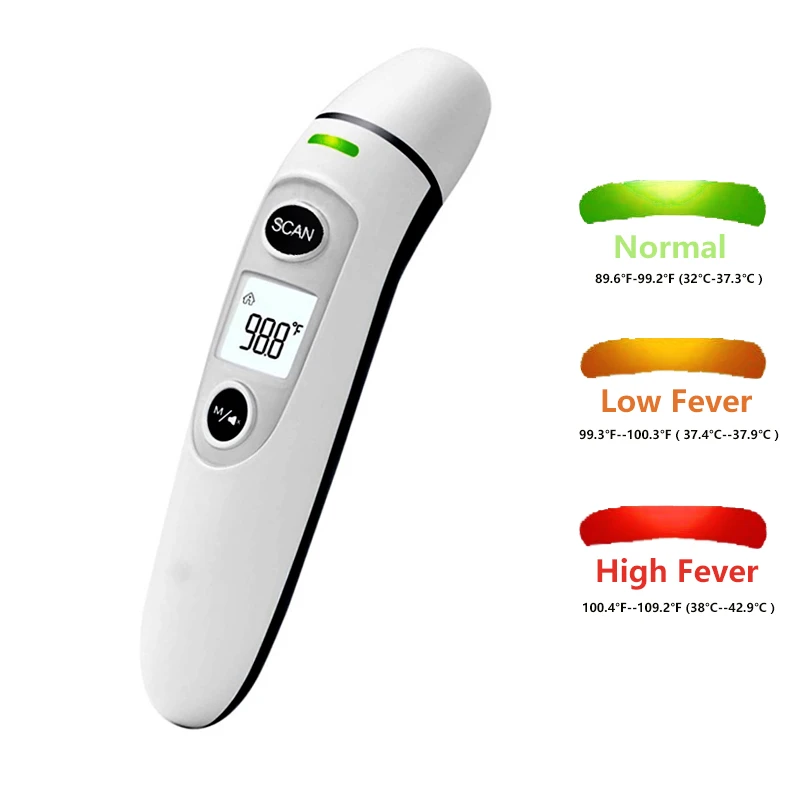 Touchless Forehead Infrared Thermometer For Adults,infrared And Ear