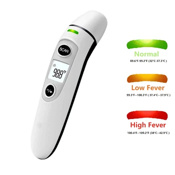 

Touchless Forehead Infrared Thermometer for Adults,Infrared and Ear Termometro for Fever, Babies, Children, Adults, Thermomètre