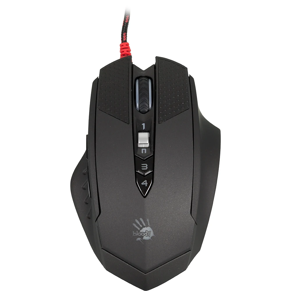 Мышь A4 Bloody T70 Winner черный/серый оптическая(4000dpi) USB2.0(9but