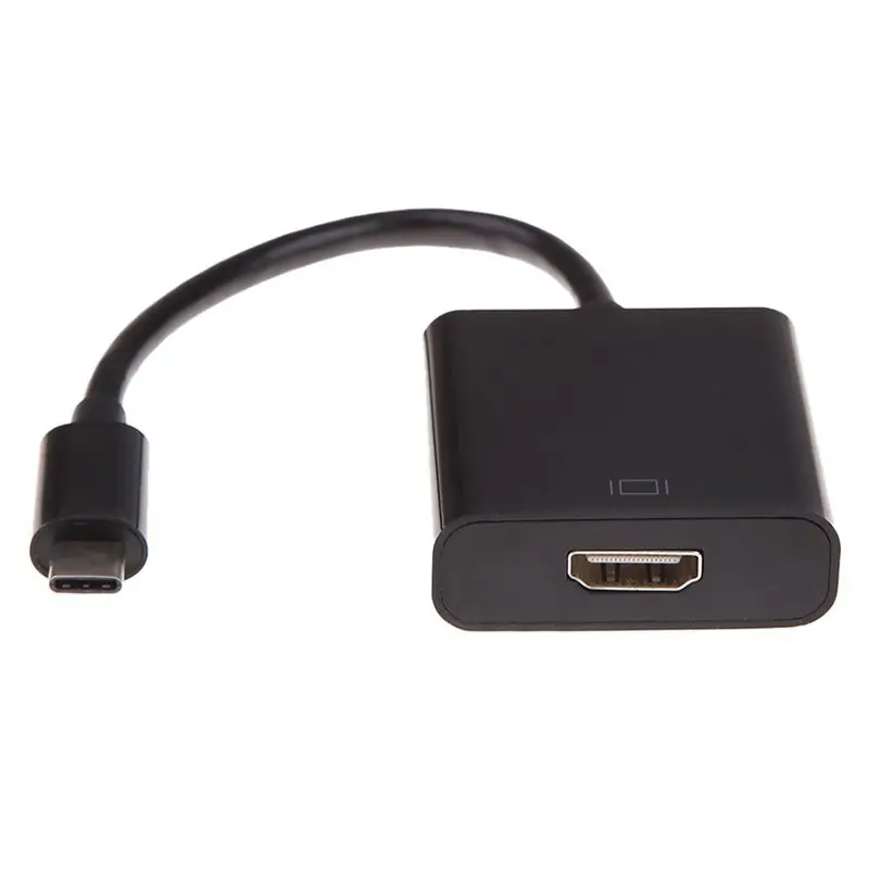 AAAE топ тип c USB 3 1 Мужской к HDMI Женский Кабель адаптер 1080P C видео конвертер для Macbook