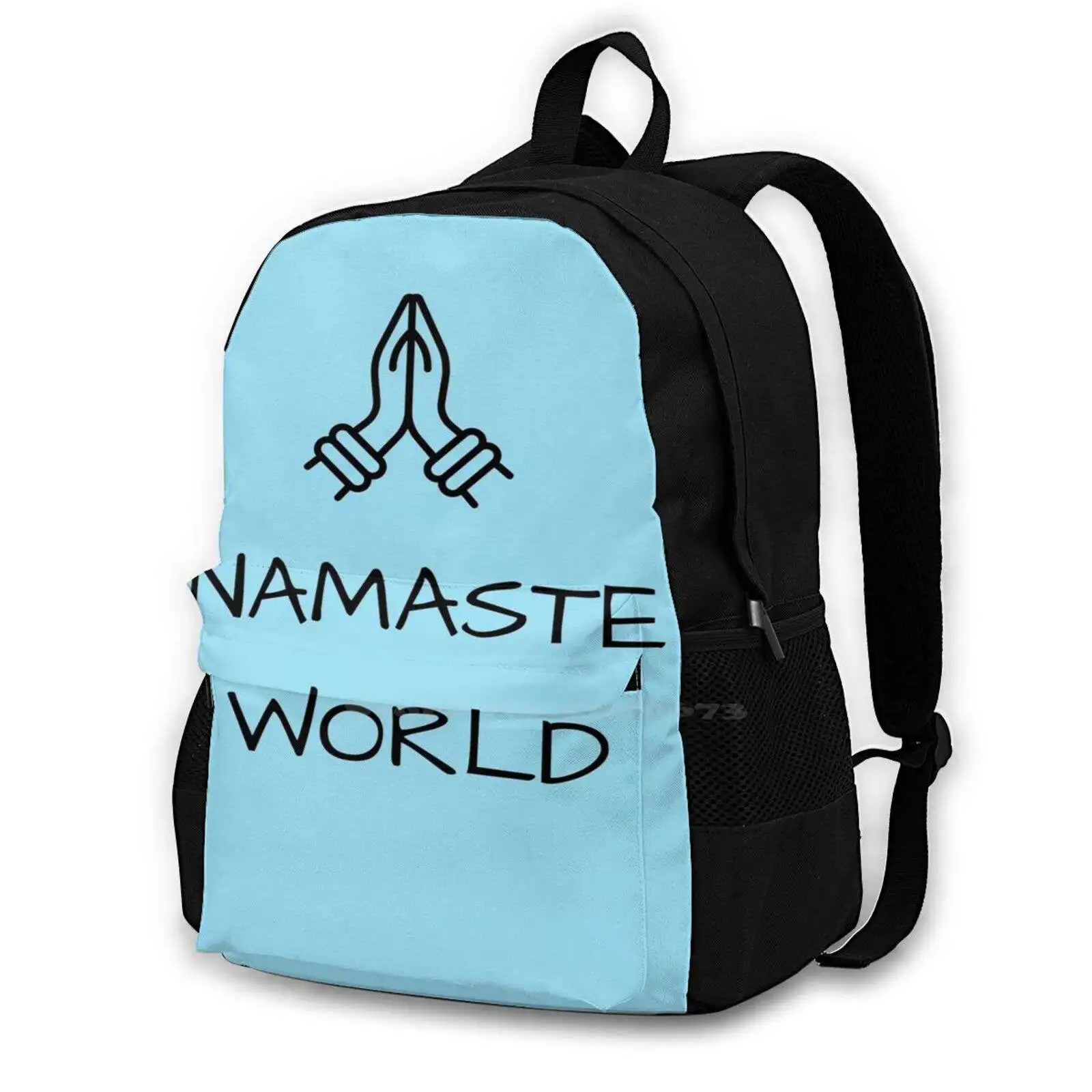 

Рюкзак Namaste World С 3D-принтом, повседневная сумка, живая сильная мотивация, приветствие Namaste World Yoga, одежда для спортзала, усердная работа