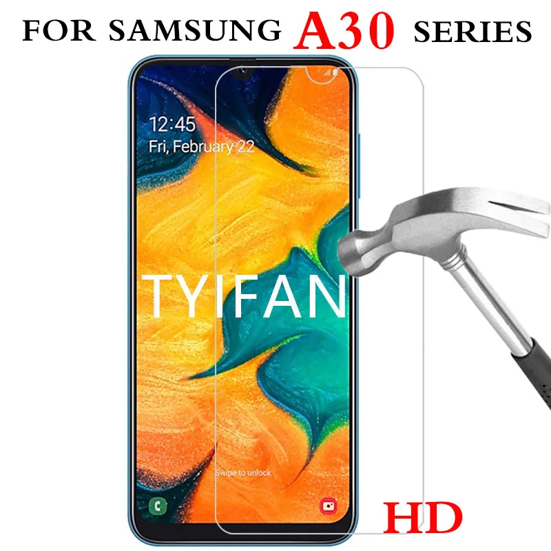 9h полный клей Защитное стекло для samsung Galaxy A30 A30s A 30 s экран протектор на ya30s телефон