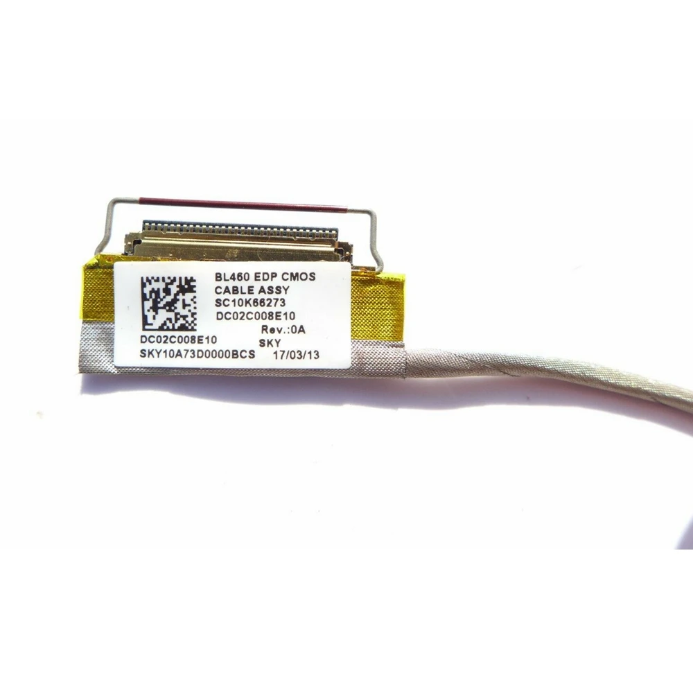 Ноутбук lcd LVDS экран кабель для IBM для lenovo для Thinkpad L460 L470 BL460 DC02C008E10 FRU: 01AV938 lcd LVDS lcd EDP видео