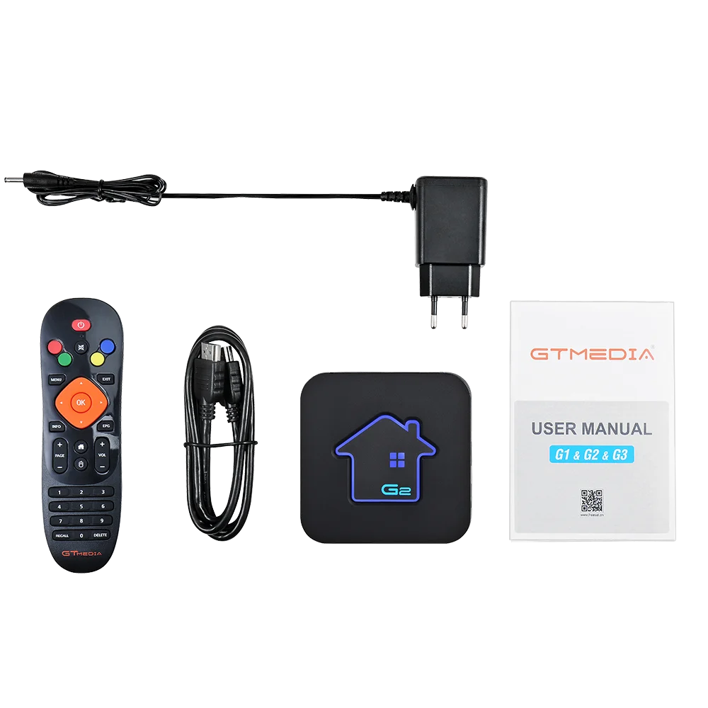 ТВ приставка GTmedia G2 Android Amlogic S905W wigbram 2 + 16 ГБ 4K HD H.265 4G Wifi медиаплеер URL M3U|ТВ-приставки