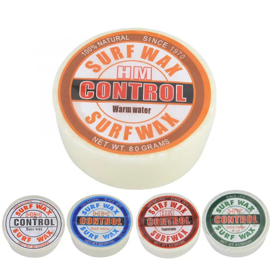 80G Anti-slip  Wax Lightweight 5 Kinds Water Temperature Waxes High Quality Surfing Wax Water Sports Surfing Accessory 2