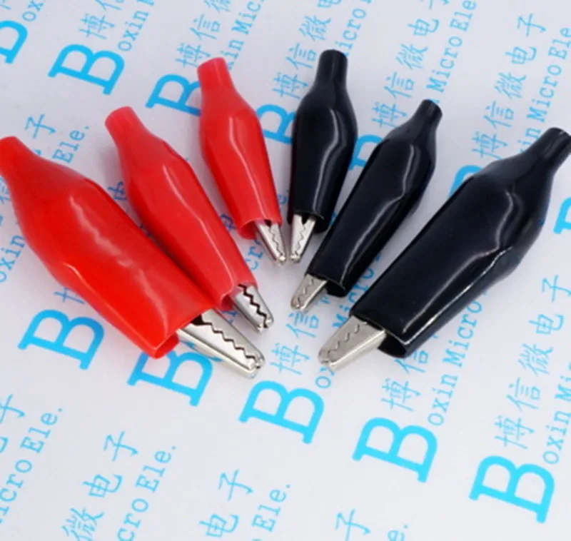 

30PCS Small Medium Large Alligator Clip / Sheath Clip / Power Clip / Test Clip / Charging Clip Sheath Clip