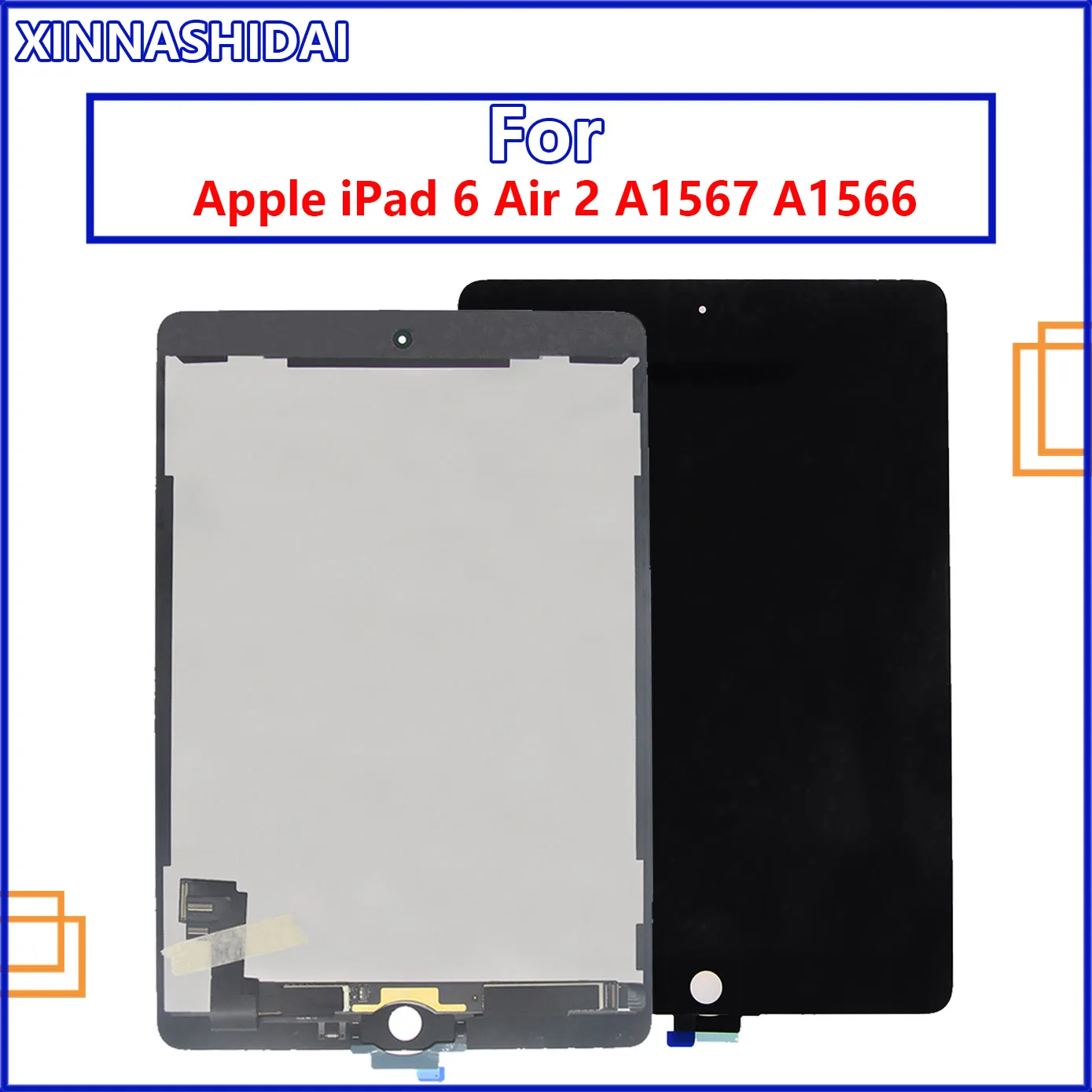 Для Apple iPad 6 Air 2 ЖК-дисплей для замены A1567 A1566 ЖК-панель | Компьютеры и офис