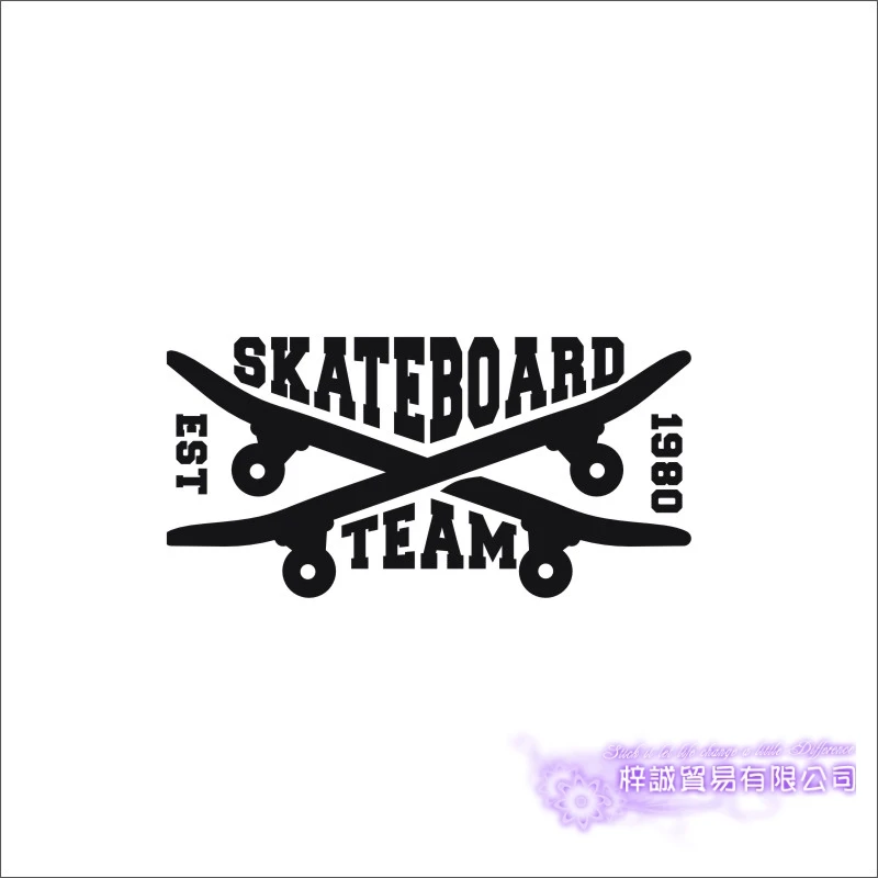Roller Skating Skate Sticker Longboard Sports Decal Kids Room Posters Vinyl Pegatina Decor Mural Wall Decals Sticker