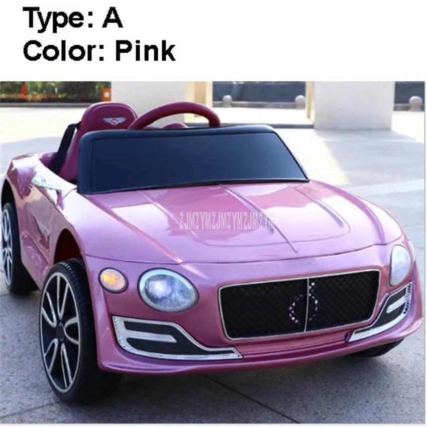 A Type Pink Электрический детский автомобиль gps-трекер, английская Музыка для детей 3-6 лет, детский подарок, игрушка, автомобиль, четыре колеса - Цвет: A Type Pink