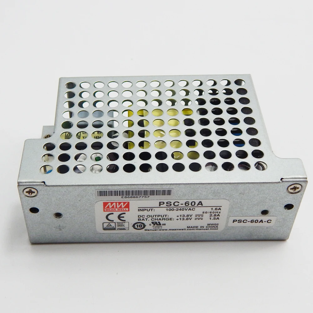 MEAN WELL PSC-60A-C 60 Вт импульсный источник питания 13 8 В постоянного тока а закрытый тип