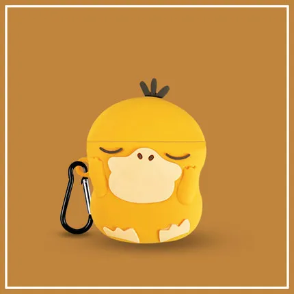 ZZ - 8 Милый мультфильм 3D белки Togepi кожухи головных телефонов брелок для Apple Airpods 1 2 Мягкий беспроводной Bluetooth гарнитура защитный чехол - Цвет: ZZ - 8