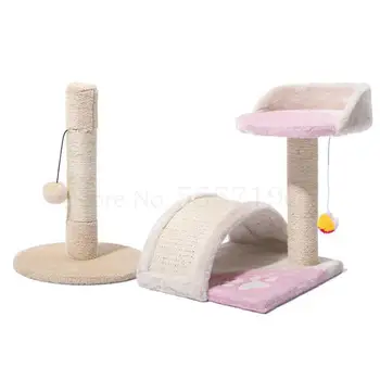 

Cat climbing frame small cat post cat scratch board nest sisal cat grinding scratch board small cat scratch post cat funny cat t