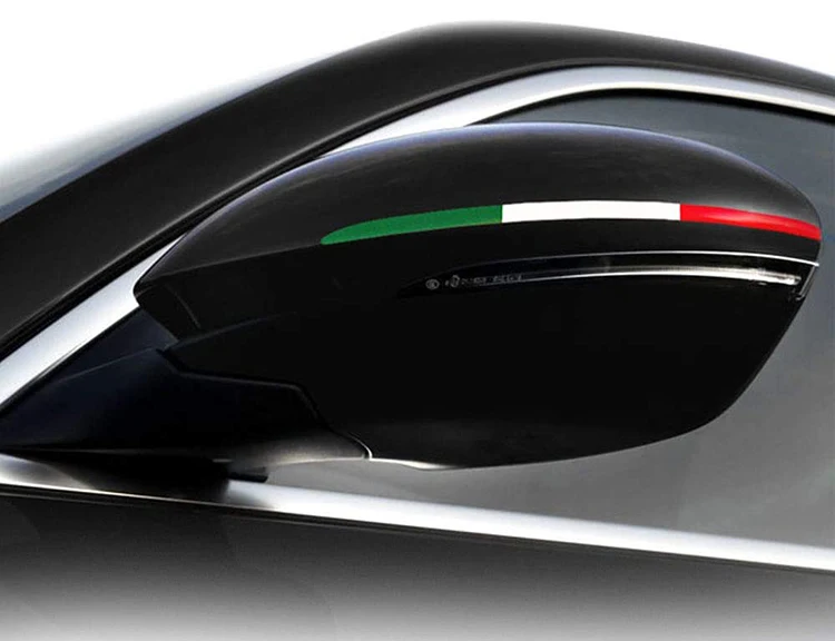 Car rearview mirror decoration garland sticker For Alfa Romeo Giulia Stelvio 147 159 giulietta Modification Accessories